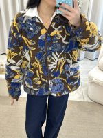 Jacket με fleece εμπριμέ σχέδιο - Image 3